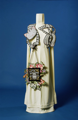 LOST ANGELS, sculpturen met 'slabben en schorten' 2004 - 2005